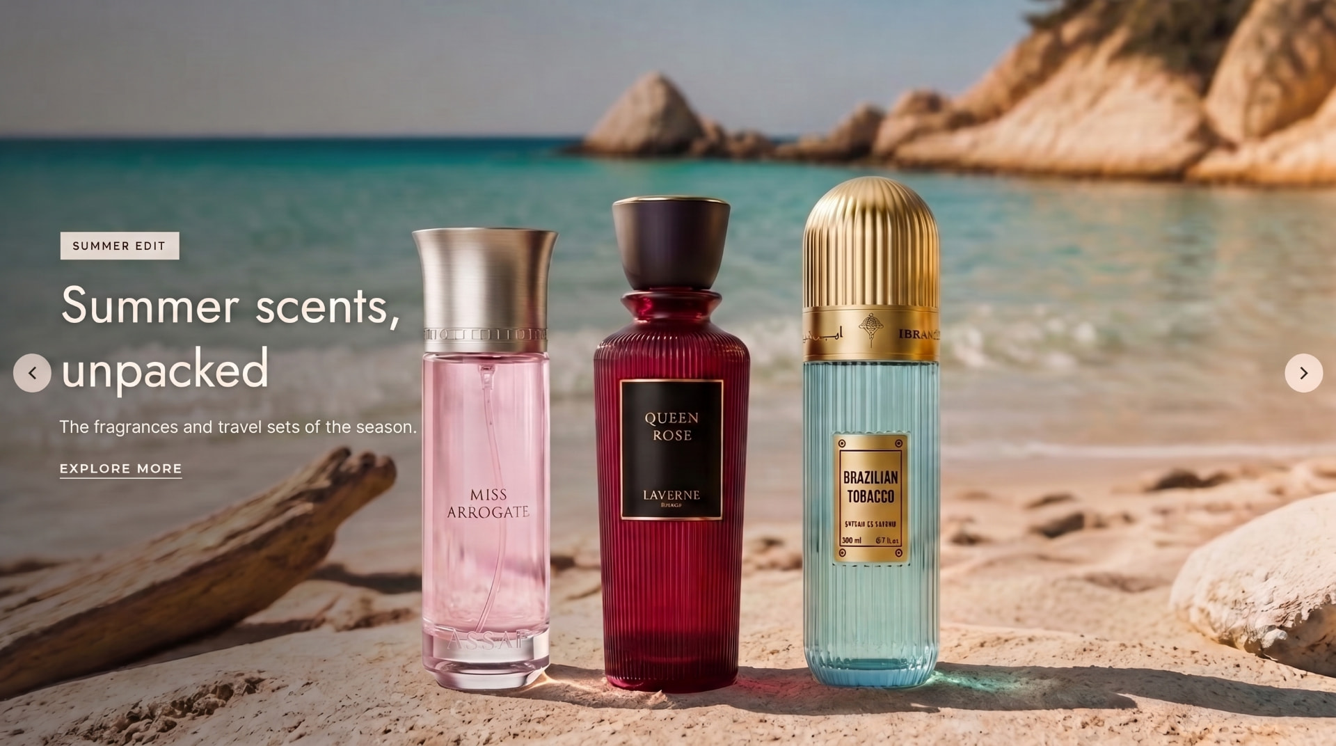 Summer scents, unpacked